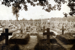 Grabstätte des III. Bataillons des IV. Thüringischen Infanterie-Regiments 72 im frühen 20. Jahrhundert