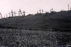 Kreuzfeld in der Nähe des III. Bataillons des IV. Thüringer Infanterie-Regiments 72 nach dem Ersten Weltkrieg