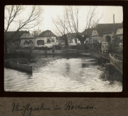Fischer und Bootsbauer in Rossau am Wasser