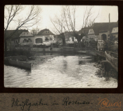 Fischer und Bootsbauer in Rossau am Wasser
