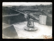 Militärische Geschützanlage im Heer, S.M.W. Zug 48 P.B. 11 an einem militärischen Standort