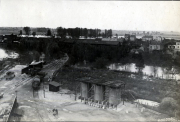 Armee-Kraftwagen-Instandsetzung Park 3 mit Eisenbahnanschluss und Treibstofflager