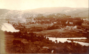 Panoramaaufnahme des Armee-Kraftwagen-Instandsetzung Parks 3 in Amagne-Lucquy