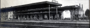 Bahnhof Amagne-Lucquy mit Eisenbahnanschluss des Armee-Kraftwagen-Instandsetzung Parks 3