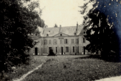 Französisches Herrenhaus oder Schloss während des Ersten Weltkriegs