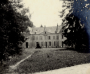 Französisches Herrenhaus oder Schloss während des Ersten Weltkriegs