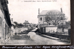 Thiescourt mit Schule - Mairie, École des Garçons und Le Pavé