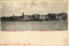 Sewastopol vom Meer aus gesehen - Postkarte aus dem Ersten Weltkrieg