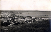 Panoramablick auf die Hafenstadt Kertsch auf der Krim während der deutschen Besatzung 1918