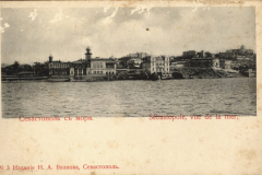 Sewastopol vom Meer aus gesehen - Postkarte aus dem Ersten Weltkrieg