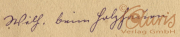 Elegante Handschrift auf ursprünglich gefärbtem Papier aus dem 19. Jahrhundert