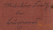 Ein handgeschriebener Brief mit historischen Inhalten aus einer vergangenen Zeit