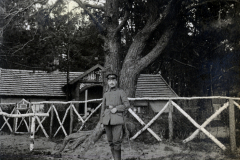 Ein Soldat im Ersten Weltkrieg