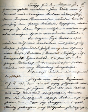 Erinnertes Tagebuch aus dem Ersten Weltkrieg