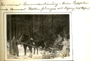 Einheit auf der Straße im Winter