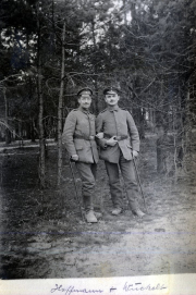 Historische Soldaten im Ersten Weltkrieg