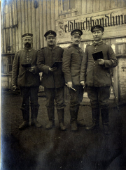 Ein Soldat im Dienst
