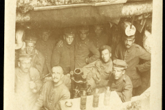 Foto von Soldaten im Ersten Weltkrieg