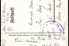 Erster Weltkrieg - Brief von einem Soldaten
