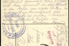 Brief aus dem Ersten Weltkrieg