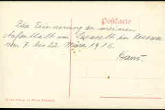 Brief an einen Unteroffizier