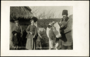 Familie im Dorf