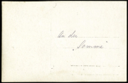 Feldpostkarte von einem Soldaten