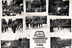 Erinnerung an die großen Versammlungen der Stahlhelmbewegung in den 1920er Jahren in Deutschland