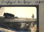 Landschaft bei Époye während des Ersten Weltkriegs am 29. Juli 1915