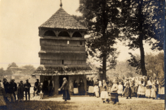 Festliche Zeremonie im Dorf
