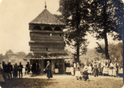 Festliche Zeremonie im Dorf