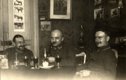 Fotografie von Soldaten im Ersten Weltkrieg