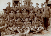 Soldaten der 1. Kompanie des Königlichen Preußischen Garde-Pionier-Regiments im Ersten Weltkrieg