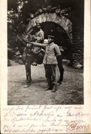 Soldaten der 1. Kompanie des Königlichen Preußischen Garde Pionierregiments während des Ersten Weltkriegs