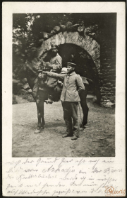 Soldaten der 1. Kompanie des Königlichen Preußischen Garde Reserve-Pionier-Regiments im Ersten Weltkrieg