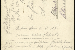 Soldatenpostkarte der 1. Kompanie des Königlichen Preußischen Garde-Pionier-Regiments im Ersten Weltkrieg