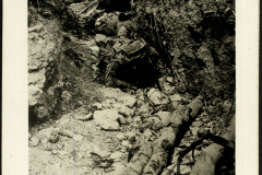 Soldatenlager der 1. Kompanie des Königlichen Preußischen Garde-Reserve-Pionier-Regiments im Ersten Weltkrieg