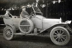 Fahrzeug der 1. Kompanie des Kgl. Preußischen Garde-Pionier-Regiments im Ersten Weltkrieg