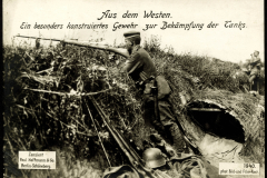 Besondere Waffen des Ersten Weltkriegs gegen Panzer aus dem Westen im Jahr 1940