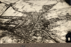 Luftaufnahme von Habern während des Ersten Weltkriegs, Einblick in die Umgebung von WK I I.R. 117 I.D. 25