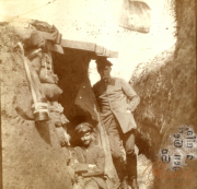 Leben im Schützengraben während des Ersten Weltkriegs der I.R. 117 I.D. 25