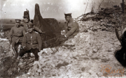 Soldaten der I.R. 117 I.D. während des Ersten Weltkriegs im Fotoalbum Aus grosser Zeit