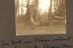 Fotoalbum mit dem Aufdruck Aus grosser Zeit aus dem Ersten Weltkrieg, 117 I.D. 25