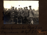 Militärische Ausbildung in Guesnain während des Ersten Weltkriegs im Jahr 1917