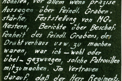 Erfahrungen von Soldaten während des Ersten Weltkriegs an den Patrouillenwegen in gefährlichen Einsatzgebieten