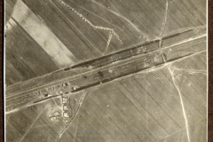 Strategische Eisenbahninfrastruktur während des Ersten Weltkriegs in einem besetzten Gebiet