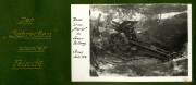21 cm Mörser in Stellung während des Ersten Weltkriegs im Juli 1916