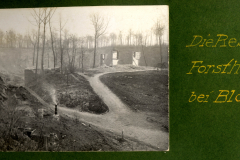Rest eines Forsthauses bei Blairville während des Ersten Weltkriegs im Jahr 1917