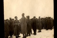 Soldaten des Ersten Weltkrieges in einer verschneiten Landschaft