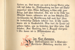 Bericht über die Mobilmachung und den Dienst von Soldaten im Er